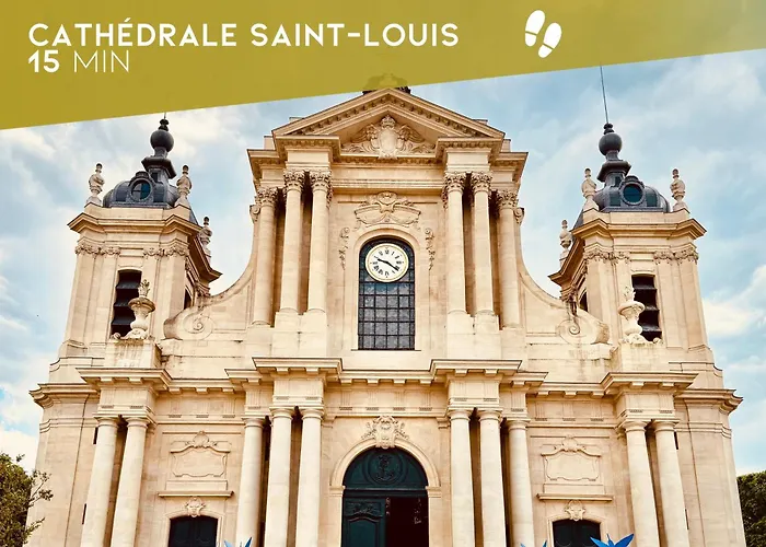 Apartmán Le Courcillon Calme, Cour Privee & Proche Chateau Versailles